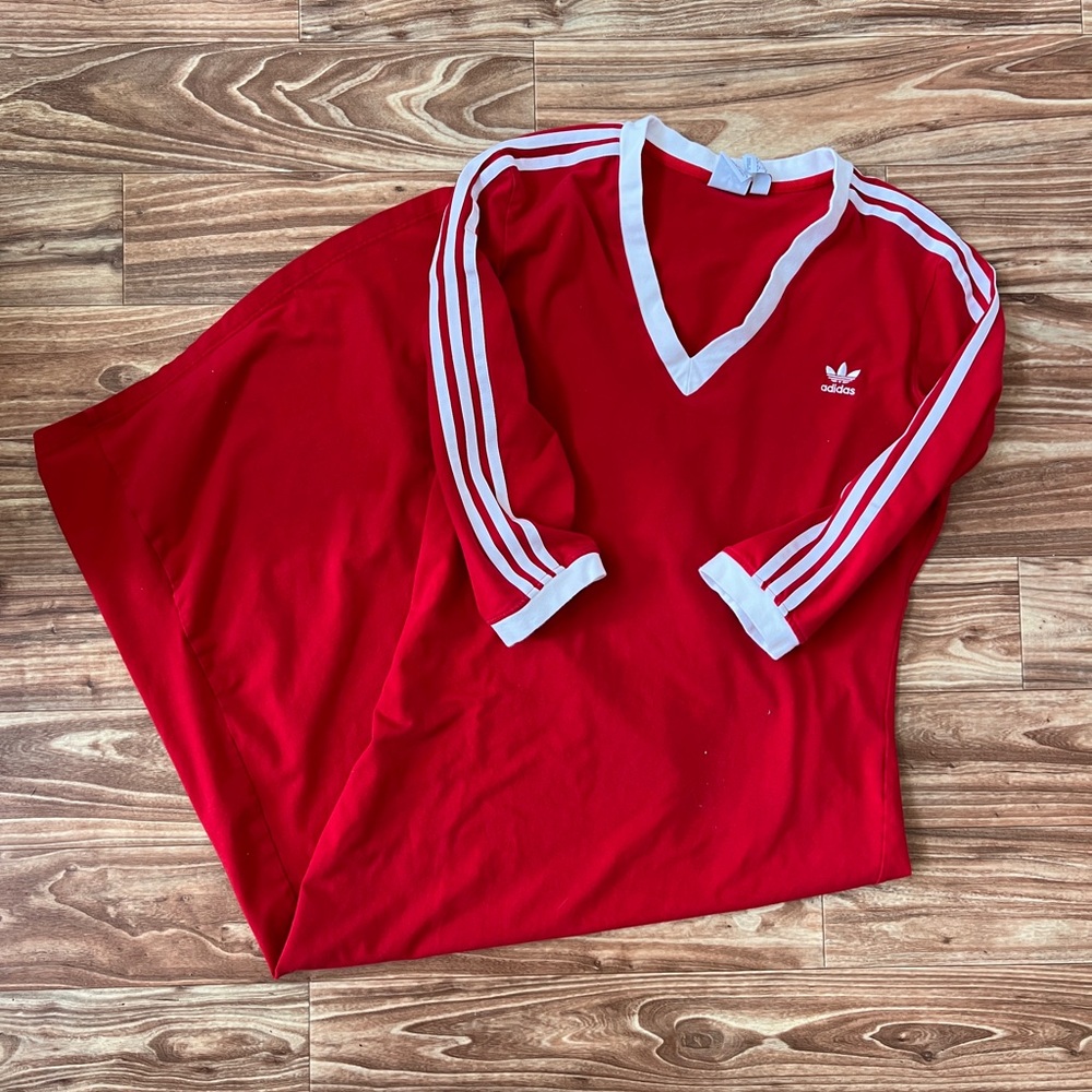 Adidas Adicolor Classic 3 stripes Maxi Dress